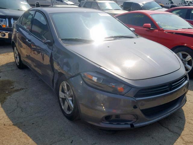 1C3CDFBB4GD661251 - 2016 DODGE DART SXT GRAY photo 1