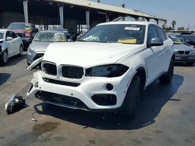 5UXKU0C55J0G81375 - 2018 BMW X6 SDRIVE3 WHITE photo 2