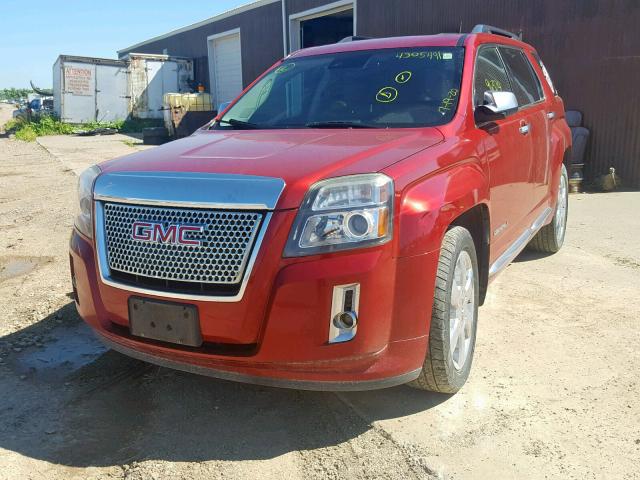 2GKFLZE35D6390300 - 2013 GMC TERRAIN DE RED photo 2