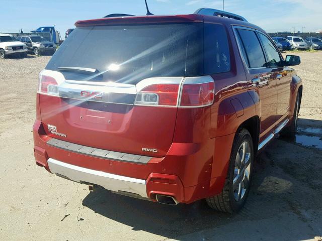 2GKFLZE35D6390300 - 2013 GMC TERRAIN DE RED photo 4