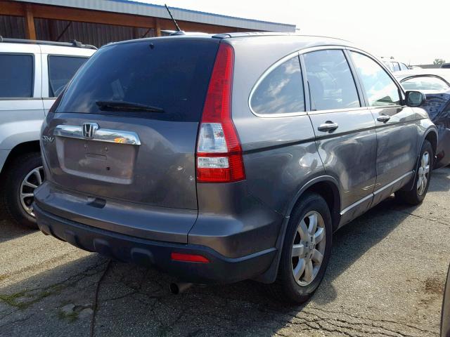 5J6RE48749L070267 - 2009 HONDA CR-V EXL GRAY photo 4