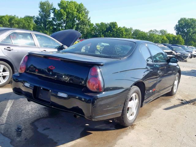 2G1WX12K4Y9226613 - 2000 CHEVROLET MONTE CARL BLACK photo 4