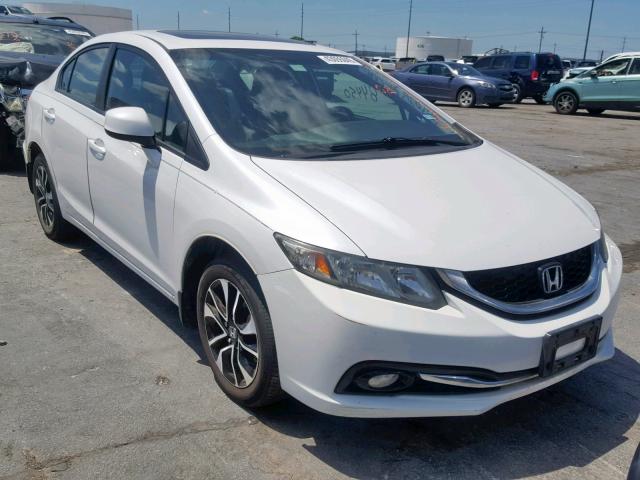 19XFB2F90DE011941 - 2013 HONDA CIVIC EXL 白色 照片 1