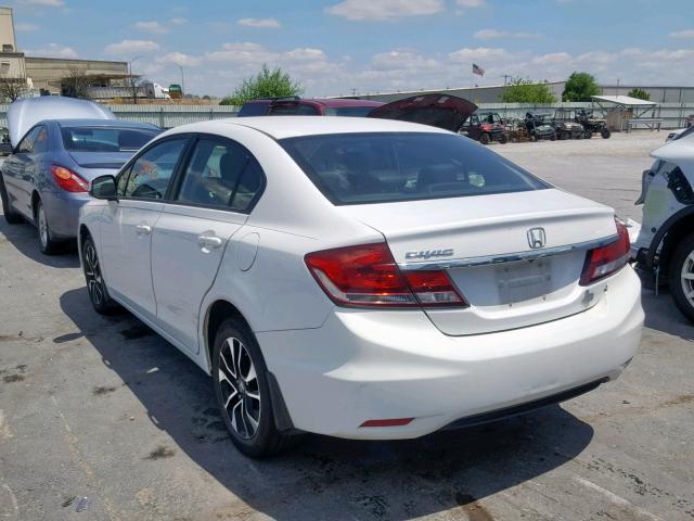 19XFB2F90DE011941 - 2013 HONDA CIVIC EXL 白色 照片 3