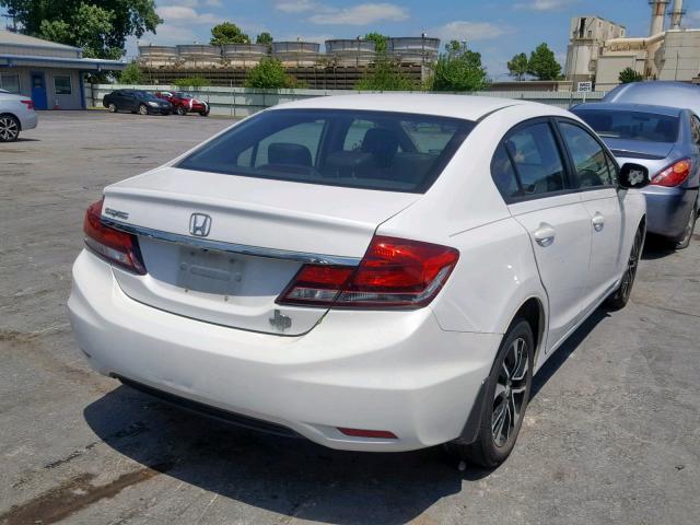 19XFB2F90DE011941 - 2013 HONDA CIVIC EXL 白色 照片 4