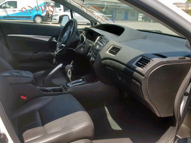 19XFB2F90DE011941 - 2013 HONDA CIVIC EXL 白色 照片 5