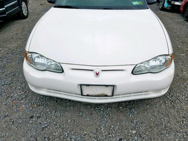 2G1WW12E429379240 - 2002 CHEVROLET MONTE CARL WHITE photo 7