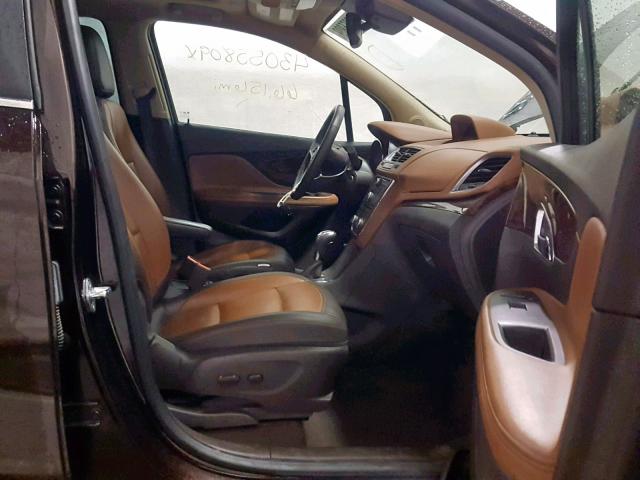 KL4CJHSB9FB048742 - 2015 BUICK ENCORE PRE BROWN photo 5