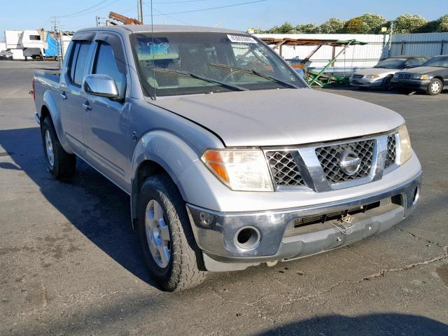 1N6AD07U18C411738 - 2008 NISSAN FRONTIER C SILVER photo 1