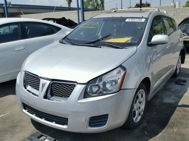 5Y2SM67069Z449147 - 2009 PONTIAC VIBE SILVER photo 2