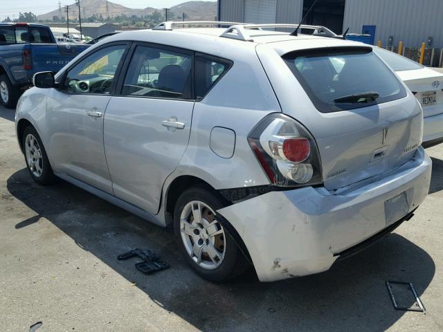 5Y2SM67069Z449147 - 2009 PONTIAC VIBE SILVER photo 3