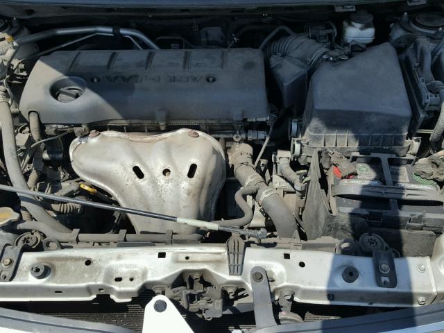 5Y2SM67069Z449147 - 2009 PONTIAC VIBE SILVER photo 7