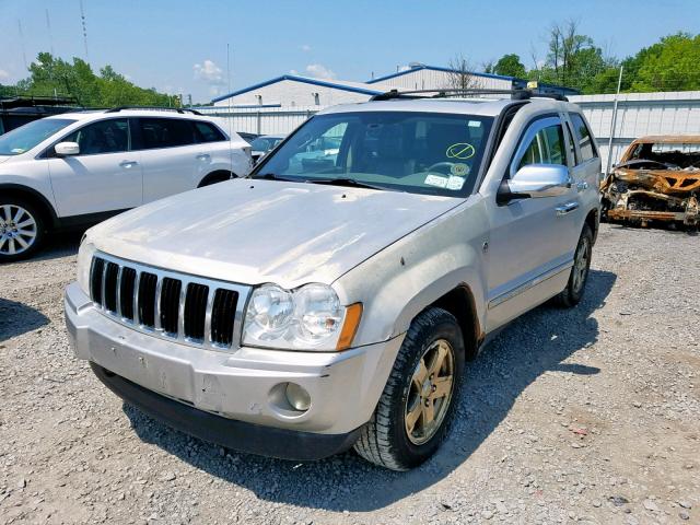 1J4HR58N05C728679 - 2005 JEEP GRAND CHER SILVER photo 2