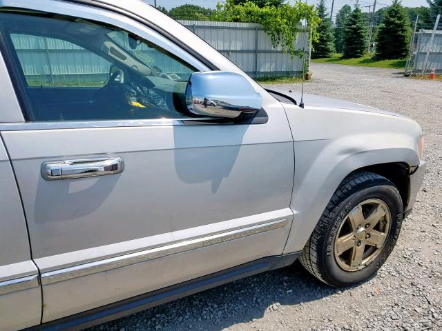 1J4HR58N05C728679 - 2005 JEEP GRAND CHER SILVER photo 9