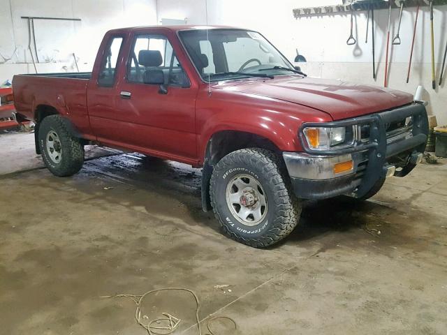 JT4VN13D8P5126020 - 1993 TOYOTA PICKUP 1/2 RED photo 1