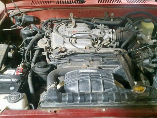 JT4VN13D8P5126020 - 1993 TOYOTA PICKUP 1/2 RED photo 7