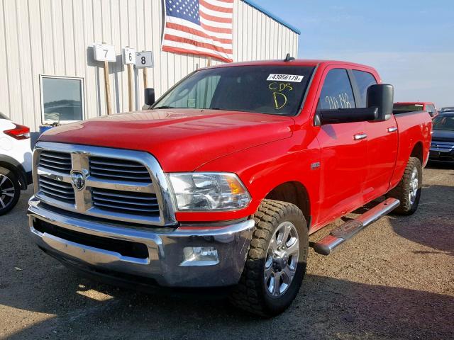 3C6UR4DJ1EG156298 - 2014 RAM 2500 SLT RED photo 2