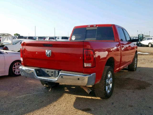 3C6UR4DJ1EG156298 - 2014 RAM 2500 SLT RED photo 4