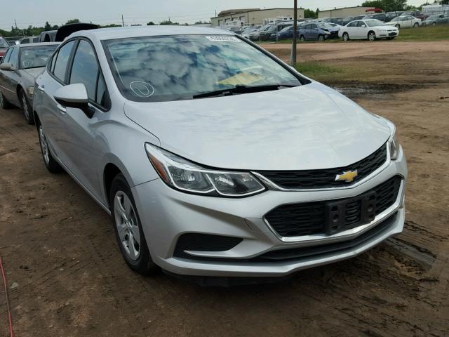 1G1BC5SM9H7163917 - 2017 CHEVROLET CRUZE LS SILVER photo 1