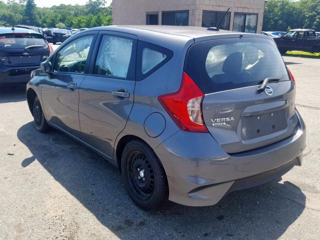 3N1CE2CPXHL362017 - 2017 NISSAN VERSA NOTE GRAY photo 3