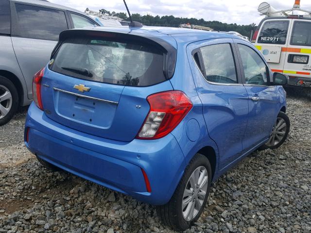 KL8CF6SA2GC623934 - 2016 CHEVROLET SPARK 2LT BLUE photo 4