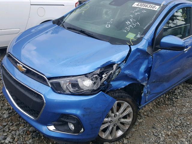 KL8CF6SA2GC623934 - 2016 CHEVROLET SPARK 2LT BLUE photo 9