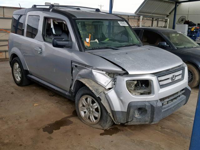 5J6YH18737L002931 - 2007 HONDA ELEMENT EX SILVER photo 1