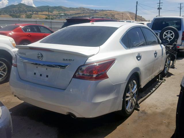 1N4BL3AP4DN448222 - 2013 NISSAN ALTIMA 3.5 WHITE photo 4