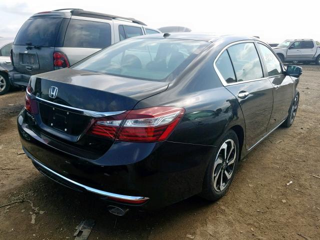 1HGCR2F83HA014994 - 2017 HONDA ACCORD EXL BLACK photo 4