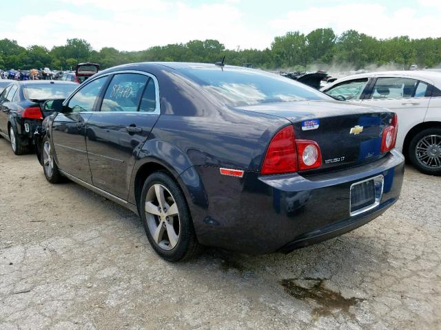 1G1ZC5E13BF252279 - 2011 CHEVROLET MALIBU 1LT 灰色 照片 3