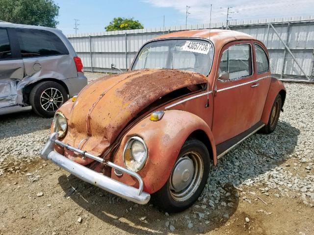 116123453 - 1966 VOLKSWAGEN BEATLE RED photo 2