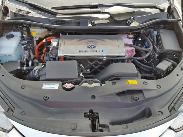 JTDBVRBD3GA000982 - 2016 TOYOTA MIRAI SILVER photo 7