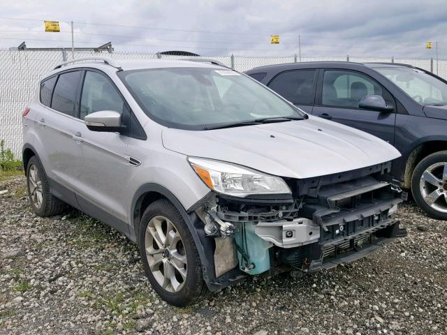 1FMCU0J91FUA64379 - 2015 FORD ESCAPE TIT SILVER photo 1