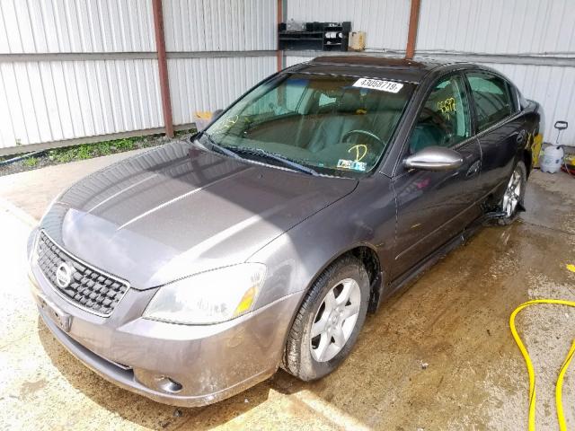 1N4BL11E56N334428 - 2006 NISSAN ALTIMA SE GRAY photo 2