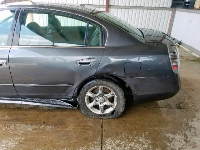 1N4BL11E56N334428 - 2006 NISSAN ALTIMA SE GRAY photo 9