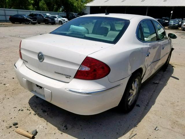 2G4WC582391148256 - 2009 BUICK LACROSSE C WHITE photo 4