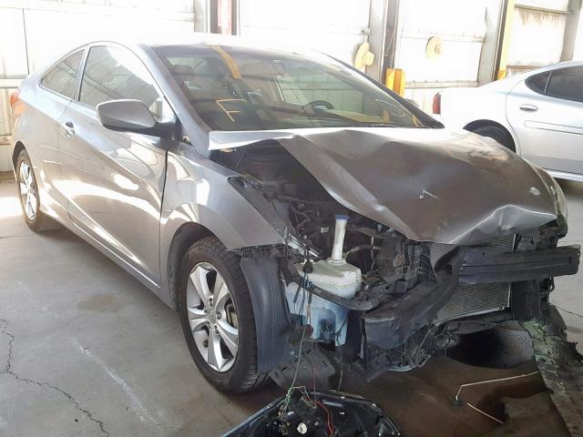 KMHDH6AE3DU017103 - 2013 HYUNDAI ELANTRA CO GRAY photo 1