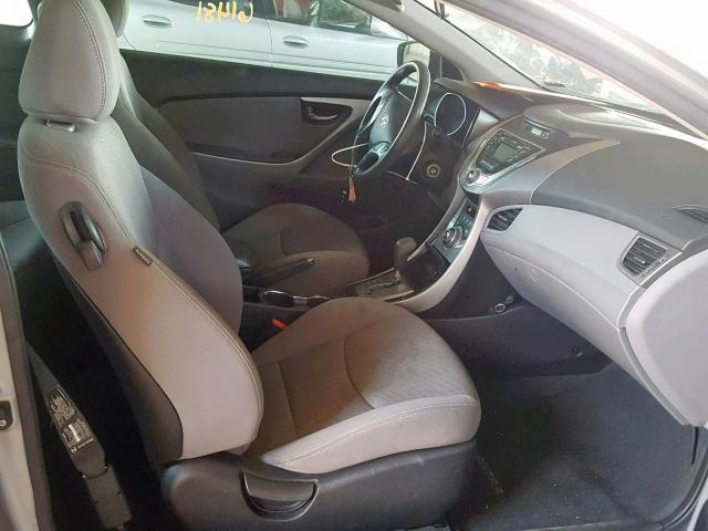 KMHDH6AE3DU017103 - 2013 HYUNDAI ELANTRA CO GRAY photo 5