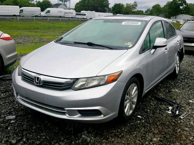 19XFB2F98CE301892 - 2012 HONDA CIVIC EXL 银色 照片 2