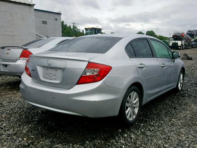 19XFB2F98CE301892 - 2012 HONDA CIVIC EXL 银色 照片 4