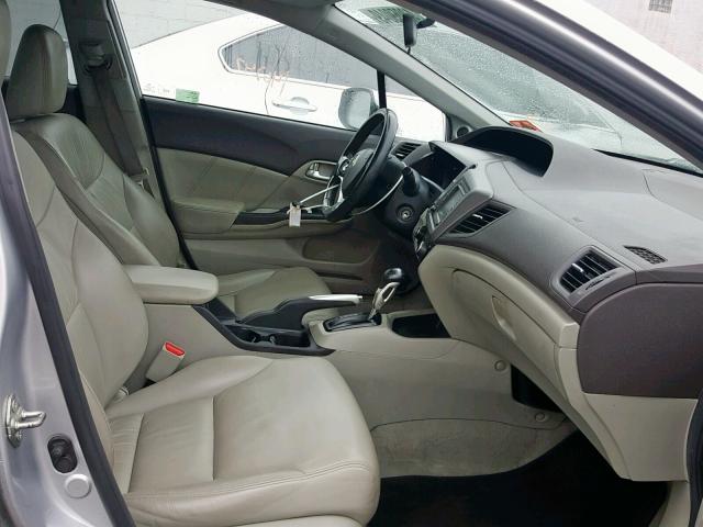 19XFB2F98CE301892 - 2012 HONDA CIVIC EXL 银色 照片 5