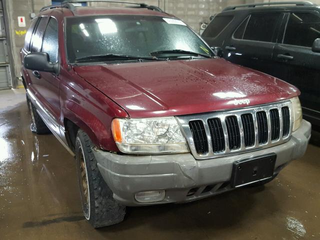 1J4GW58S8XC696058 - 1999 JEEP GRAND CHER MAROON photo 1