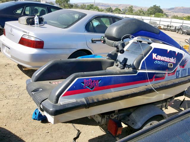 KAW61691H091 - 1991 KAWASAKI MARINE/TRL BLUE photo 6