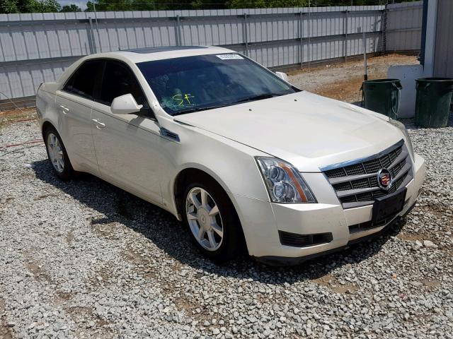 1G6DS57V380187209 - 2008 CADILLAC CTS HI FEA WHITE photo 1