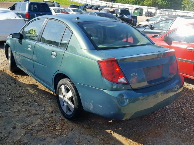 1G8AL55F67Z149017 - 2007 SATURN ION LEVEL GREEN photo 3