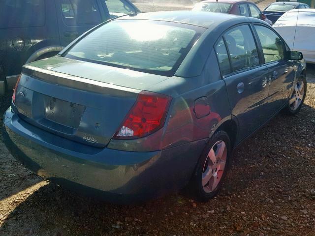 1G8AL55F67Z149017 - 2007 SATURN ION LEVEL GREEN photo 4