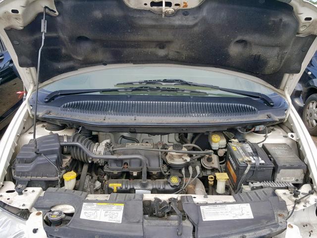 1D4GP25R33B282210 - 2003 DODGE CARAVAN SE WHITE photo 7