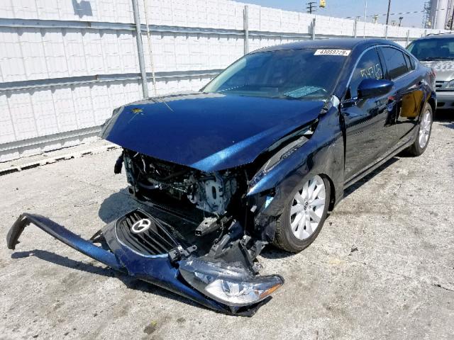 JM1GJ1U56G1462056 - 2016 MAZDA 6 SPORT BLUE photo 2