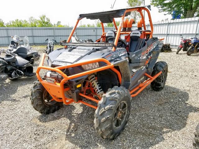 3NSVDE991FF427611 - 2015 POLARIS RZR XP 100 ORANGE photo 2