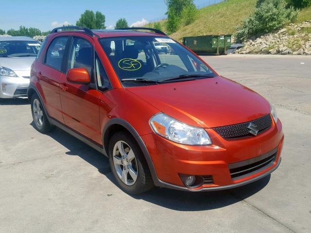 JS2YB5A30B6302042 - 2011 SUZUKI SX4 ORANGE photo 1